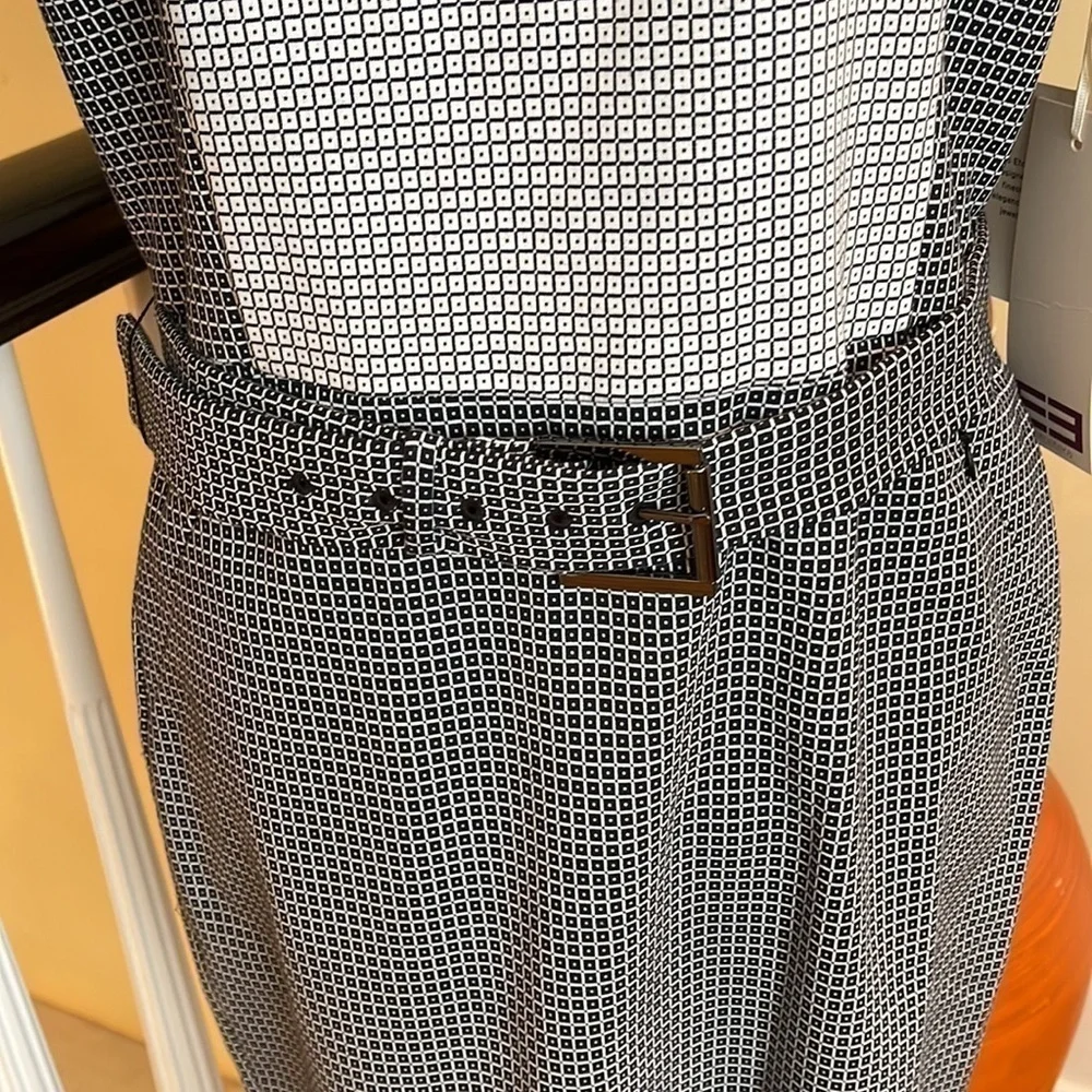 Etcetera NWT 🎆Sale🎆navy and white dress